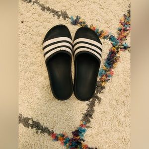 Adidas slides (size 8 1/2)
